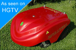 I want that robot lawn mower hgtv automatic  robot mower