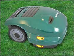 RM200  Robomower on lawn